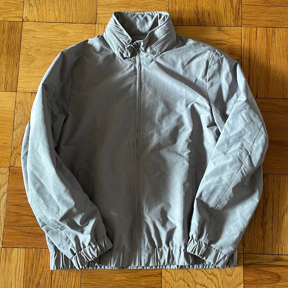 Banana Republic gray bomber jacket size L